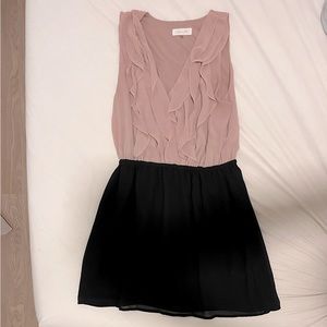 Sugarlips Two Toned Pink and Navy Dress